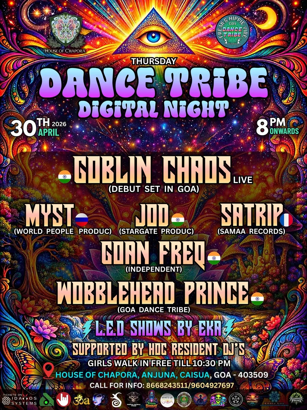 Dance Tribe Psytrance Night
