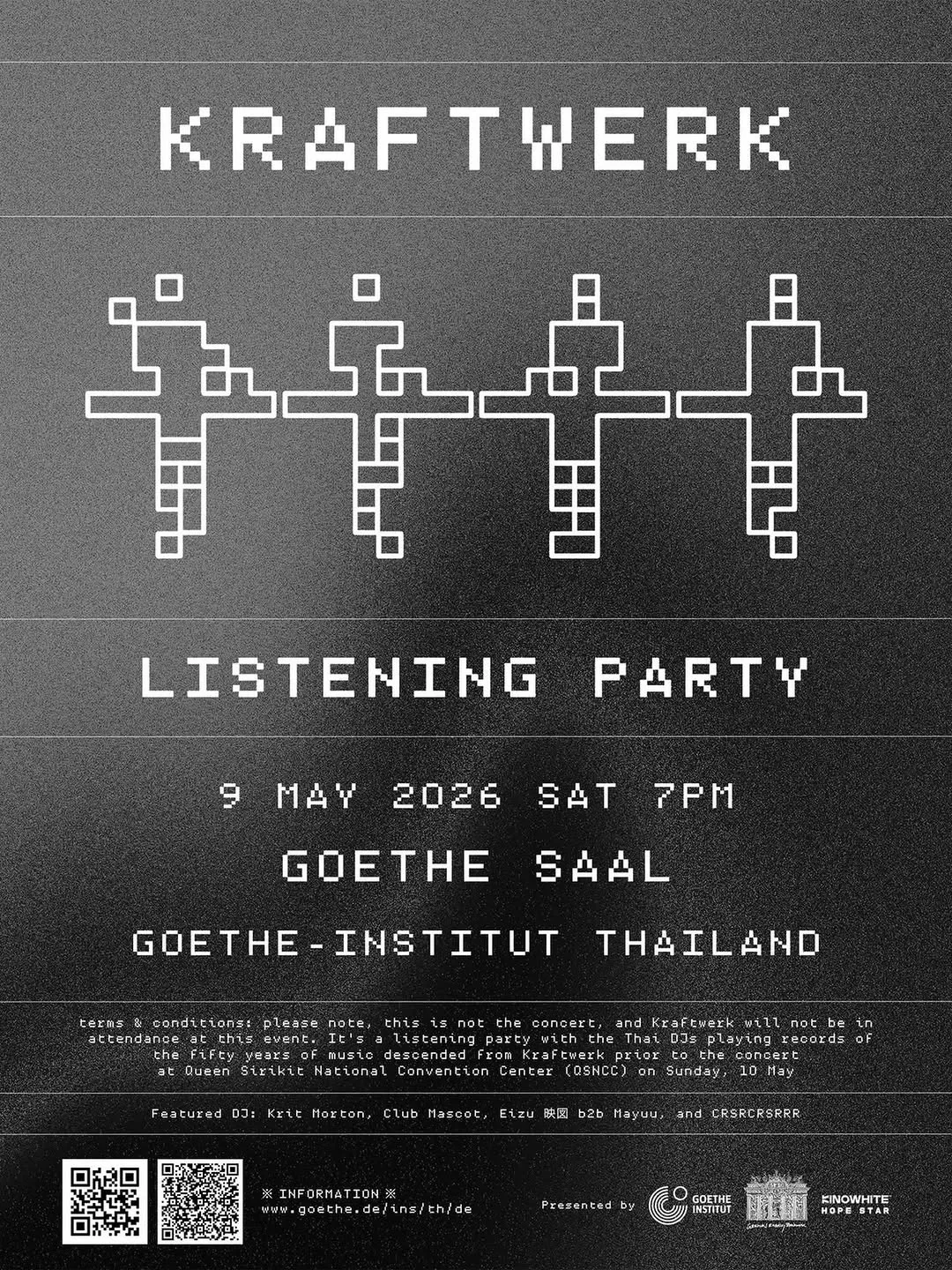 Kraftwerk Listening Party