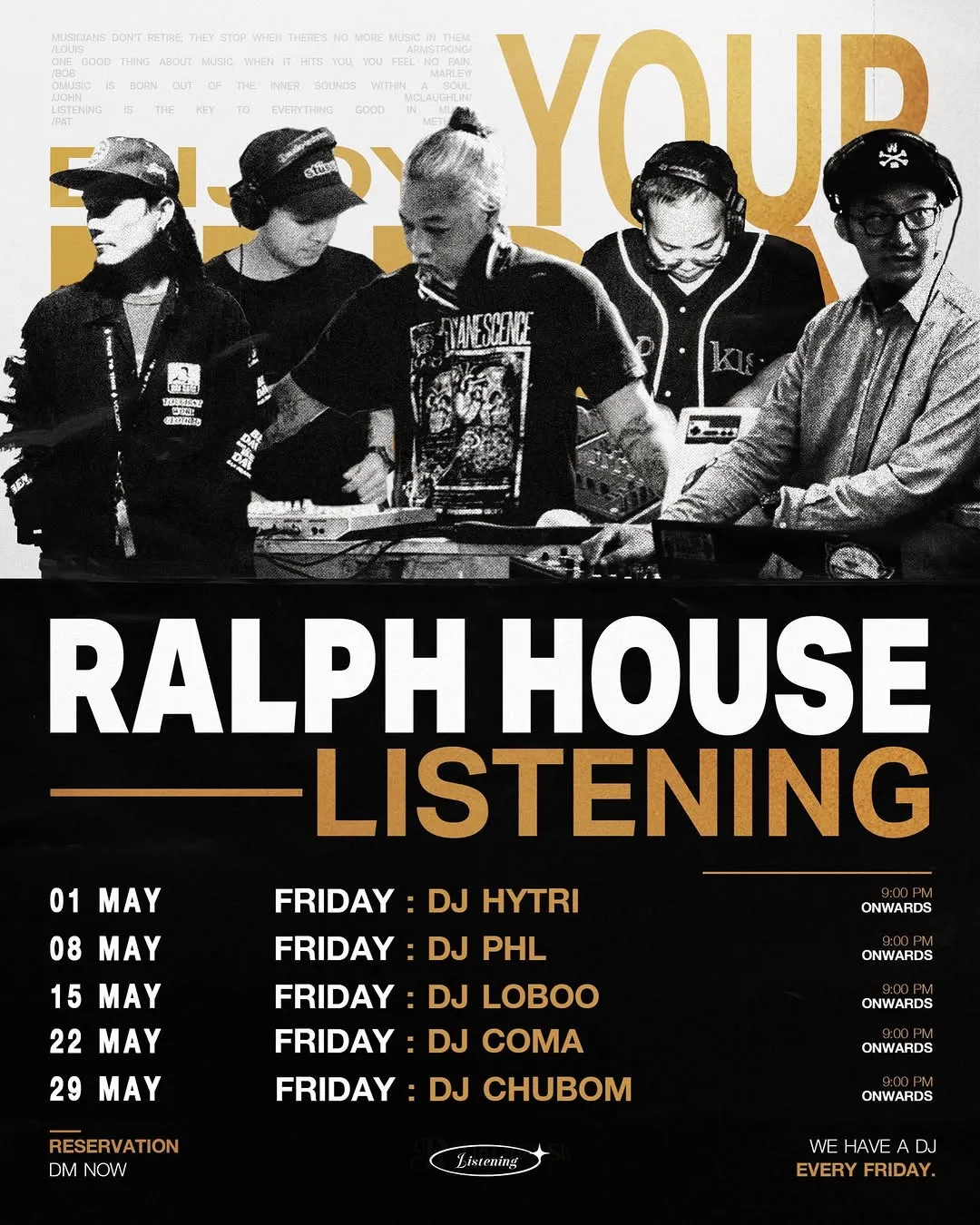 Friday Night DJ Sessions