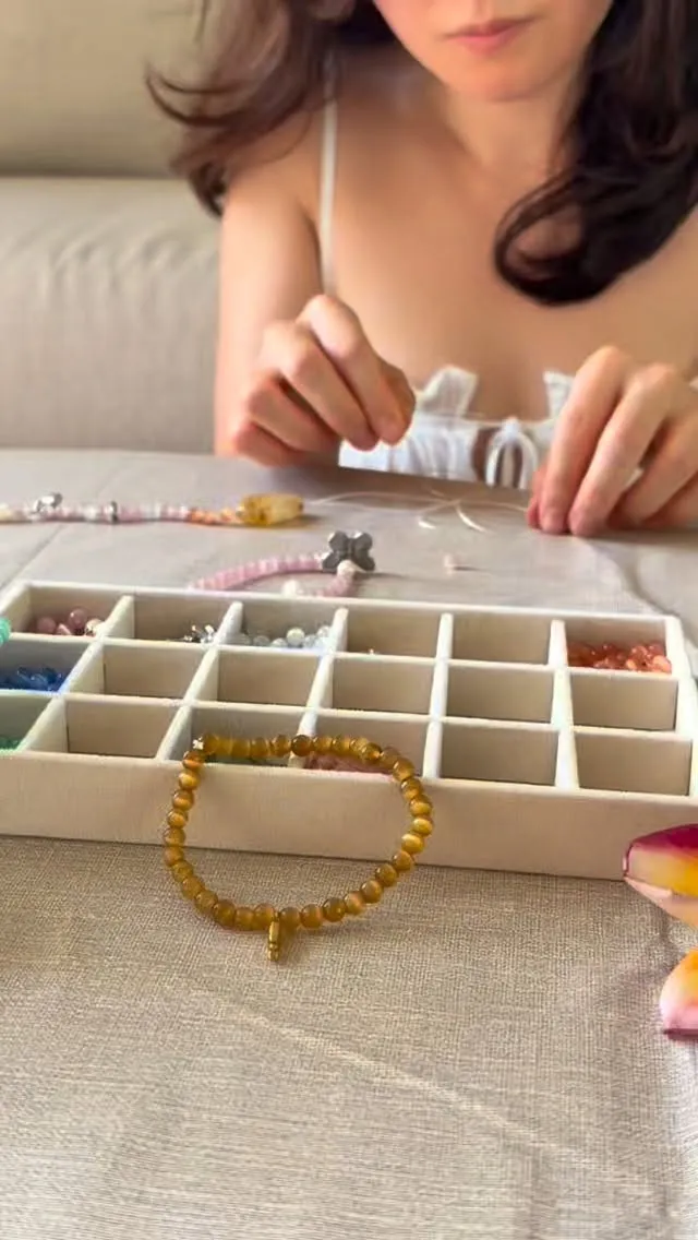 Beaded Jewellery Making and Matcha Coffee Ritual