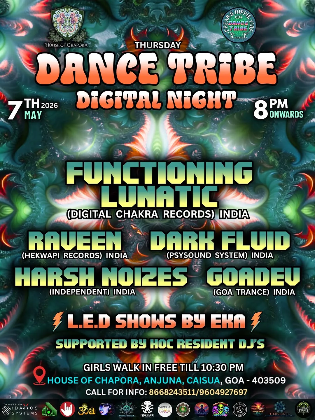 Dance Tribe Psytrance Night