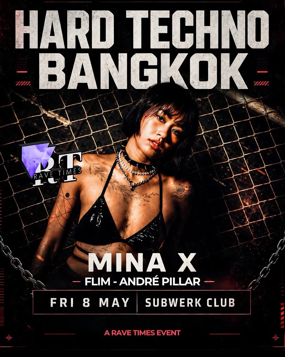 Hard Techno With Mina X