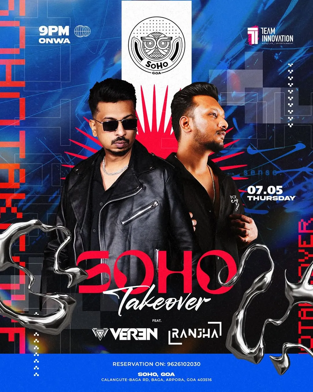 SOHO Takeover ft DJ Veren x Ranjha