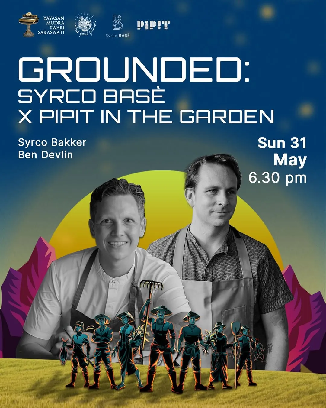 Ben Devlin and Syrco Bakker Collaboration Dinner