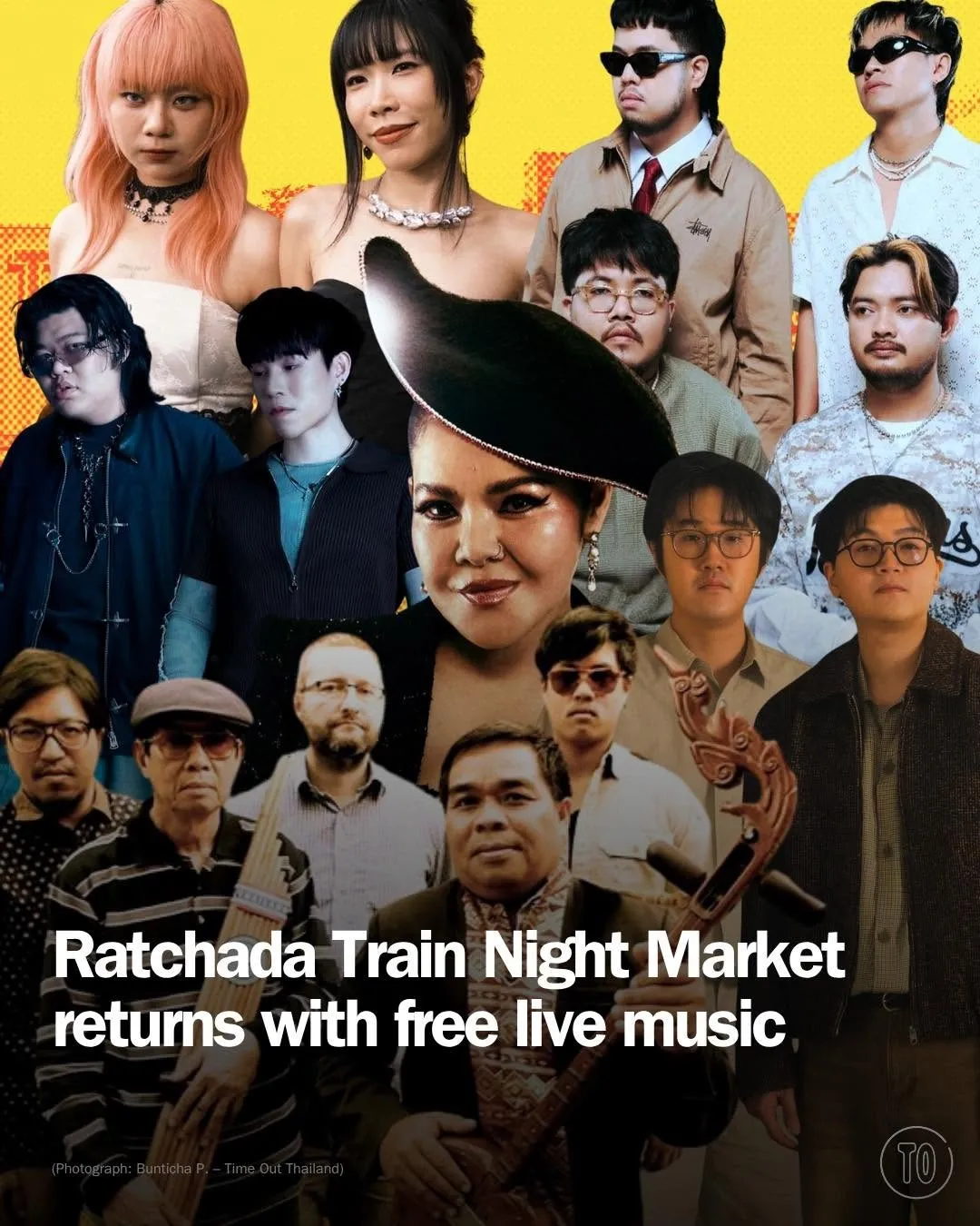 Ratchada Train Night Market Live Music
