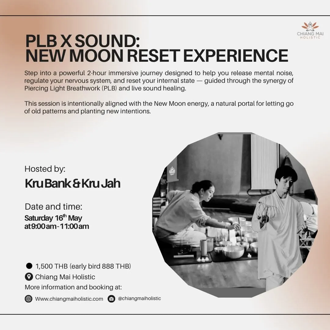 PLB X SOUND New Moon Reset Experience
