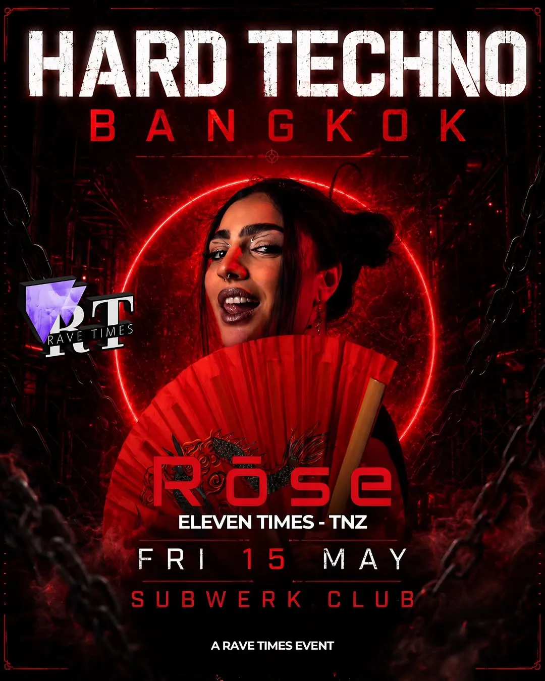 Rose Elb Hard Techno Night