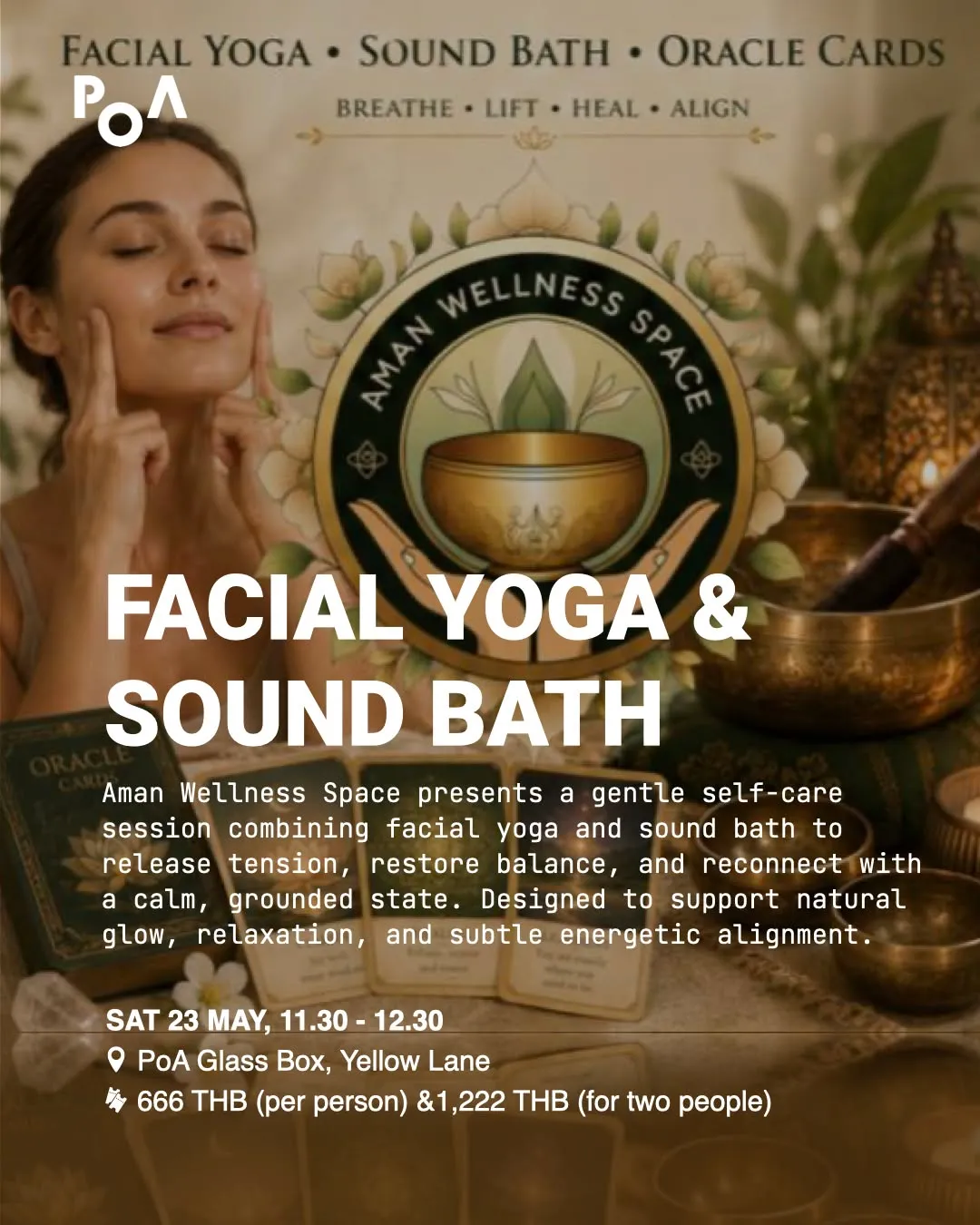 Facial Yoga and Sound Bath