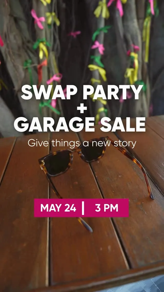 Swap Party and Garage Sale