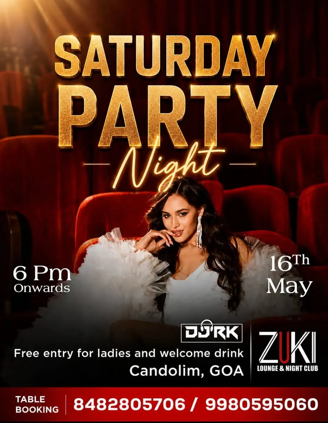 Saturday Party Night