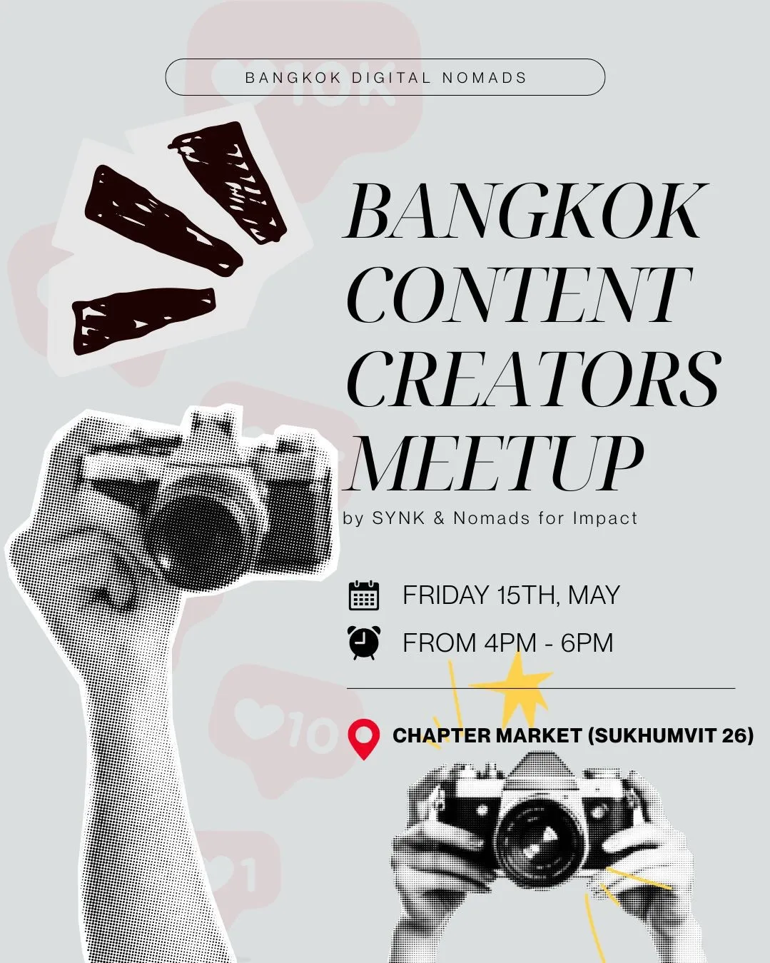 Content Creators Social Meetup