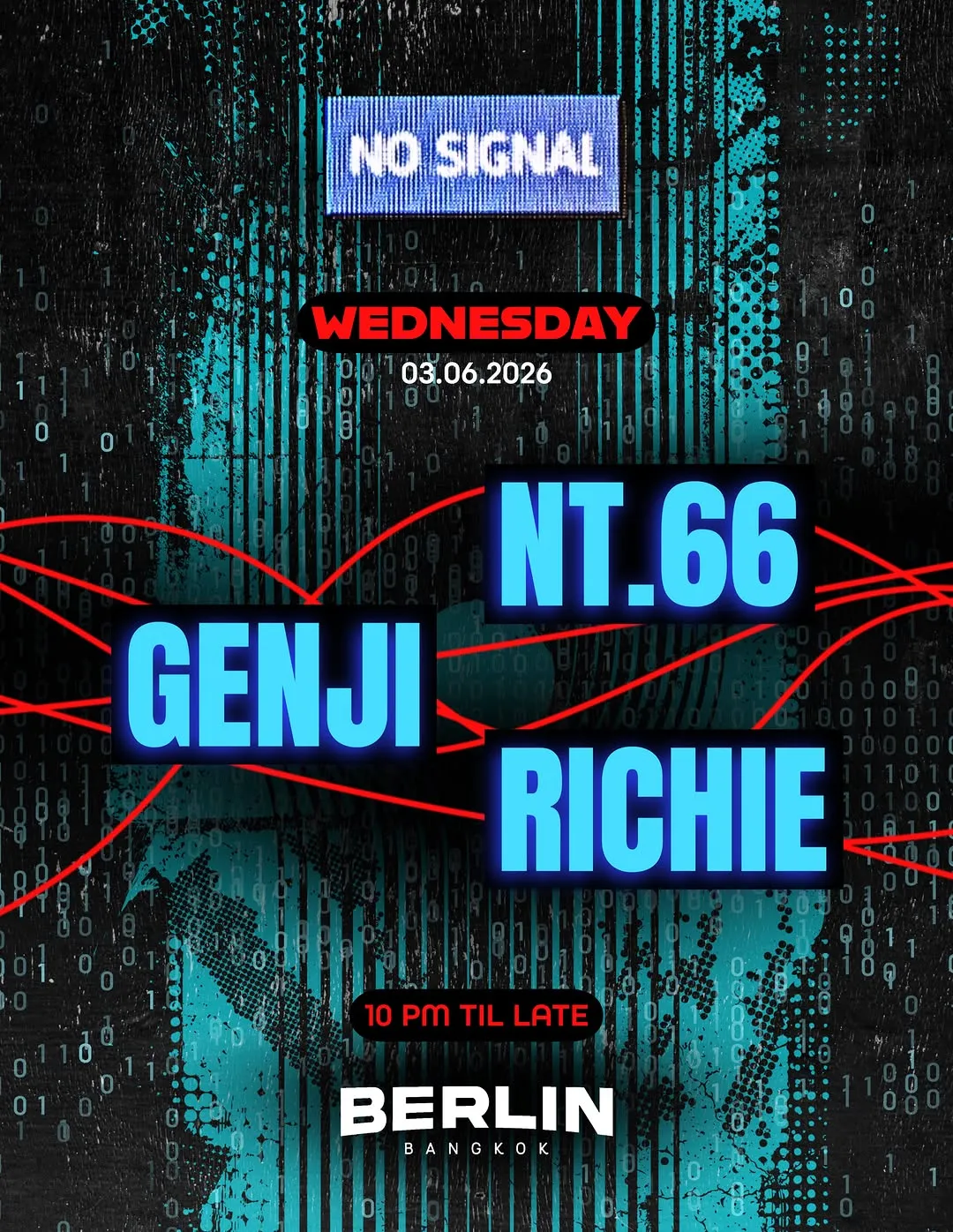 No Signal 100 Percent Blackout Rave