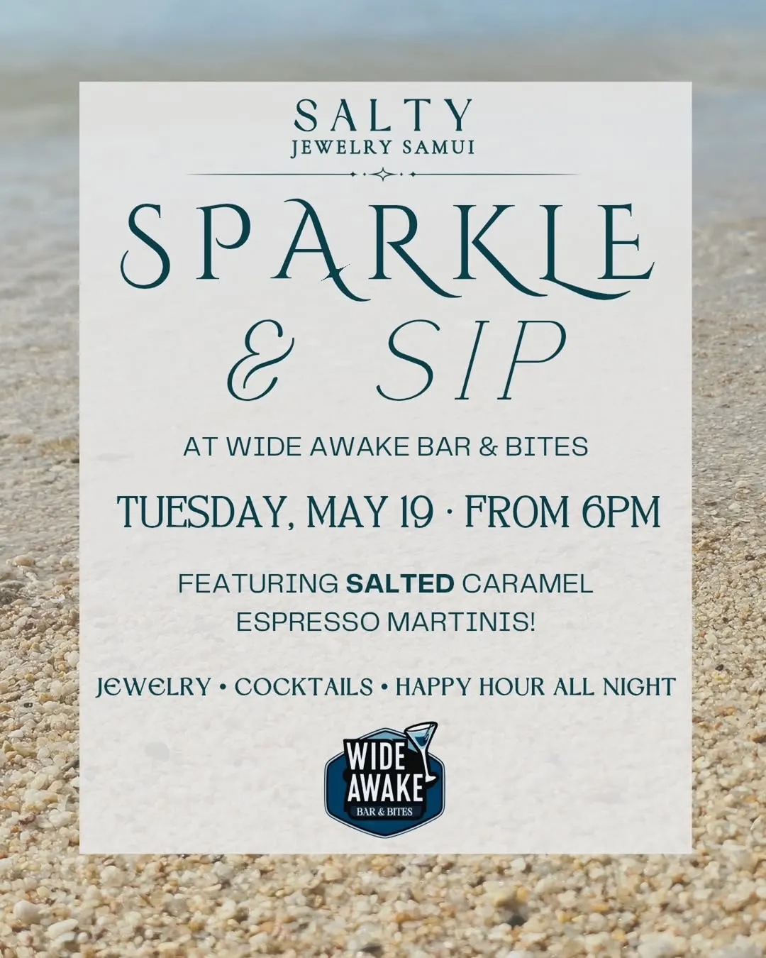 Salty Sparkle Jewelry Pop Up