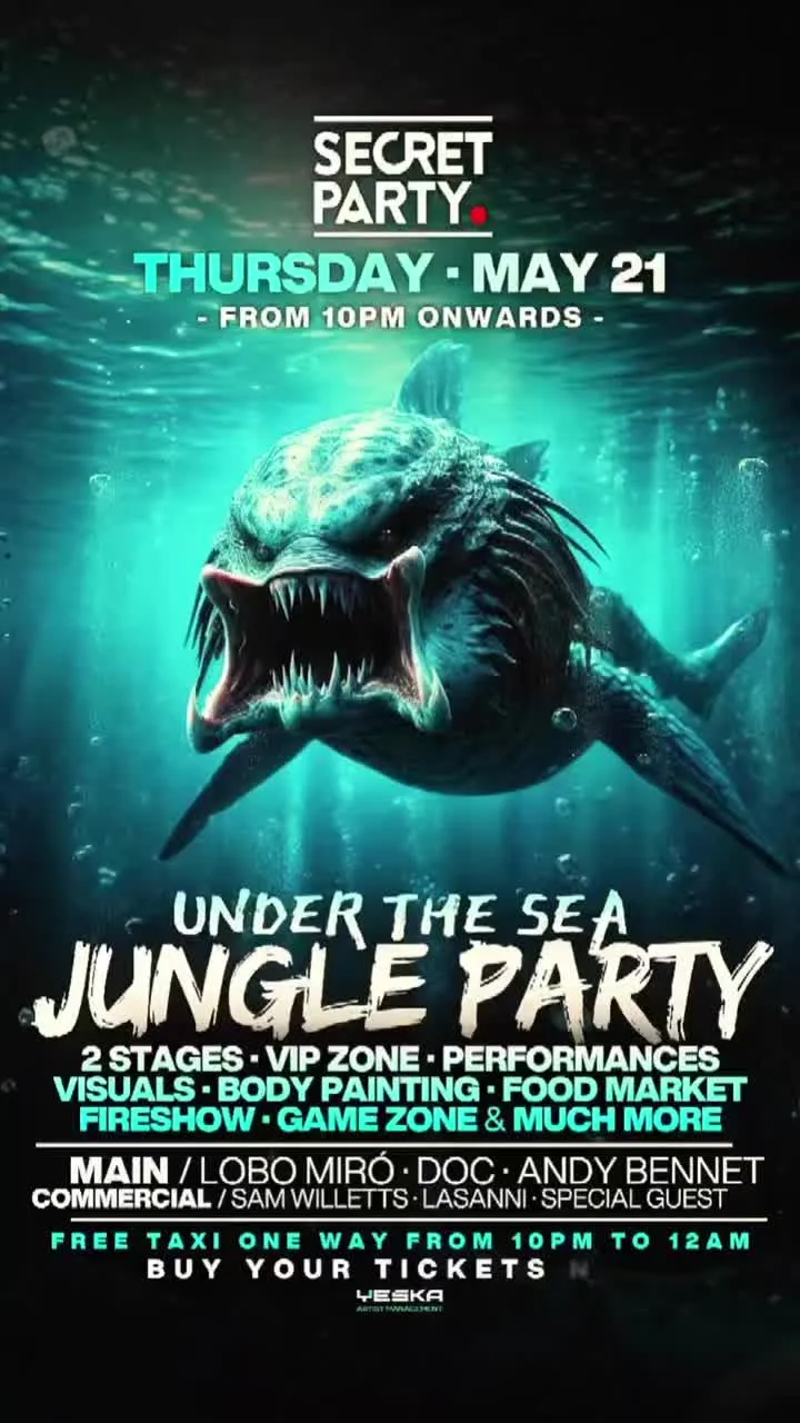 Secret Jungle Party
