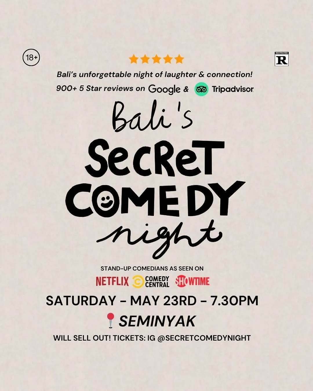 Secret Comedy Night