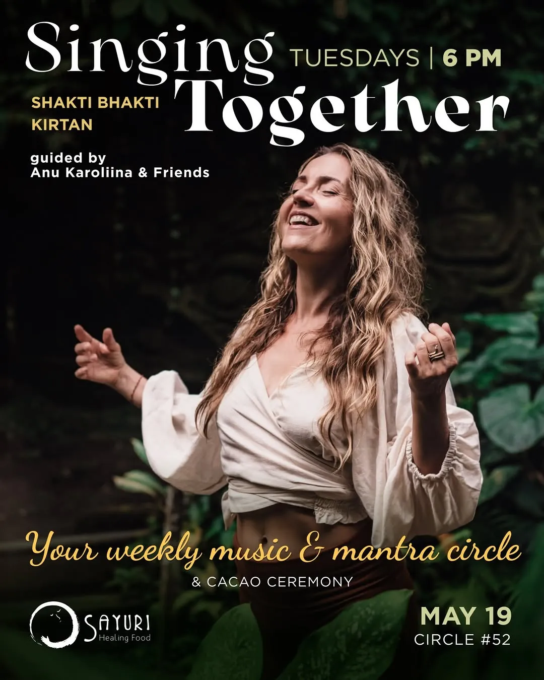 Singing Together: Kirtan with Anu Karoliina