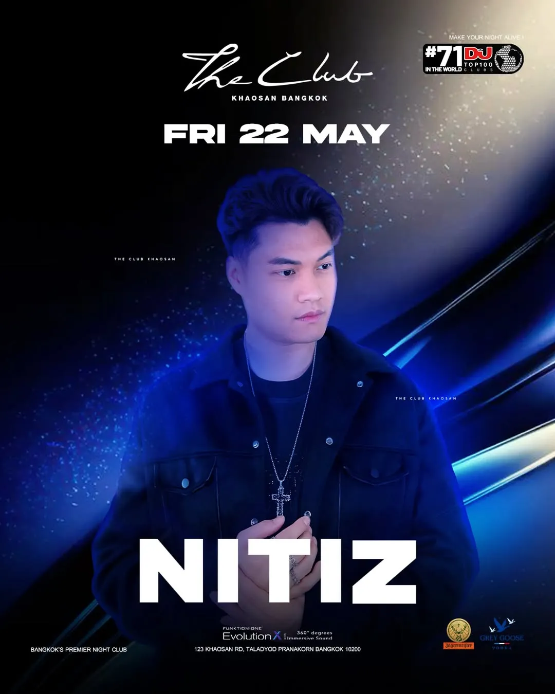 DJ NITIZ at Khaosan