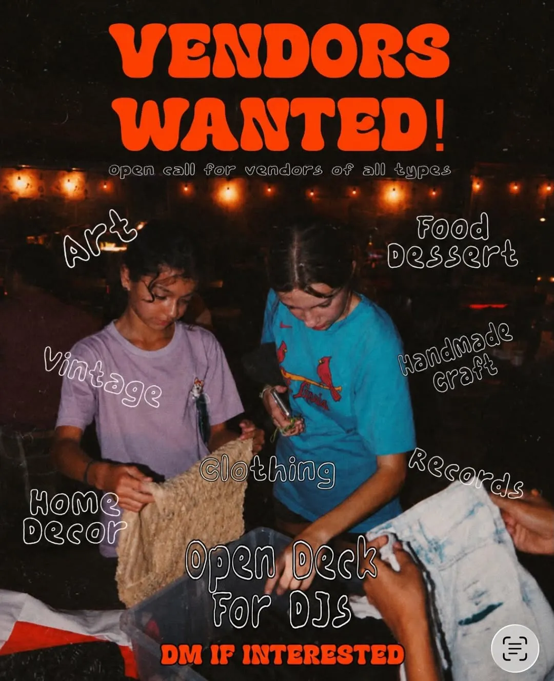 Vendors Wanted
