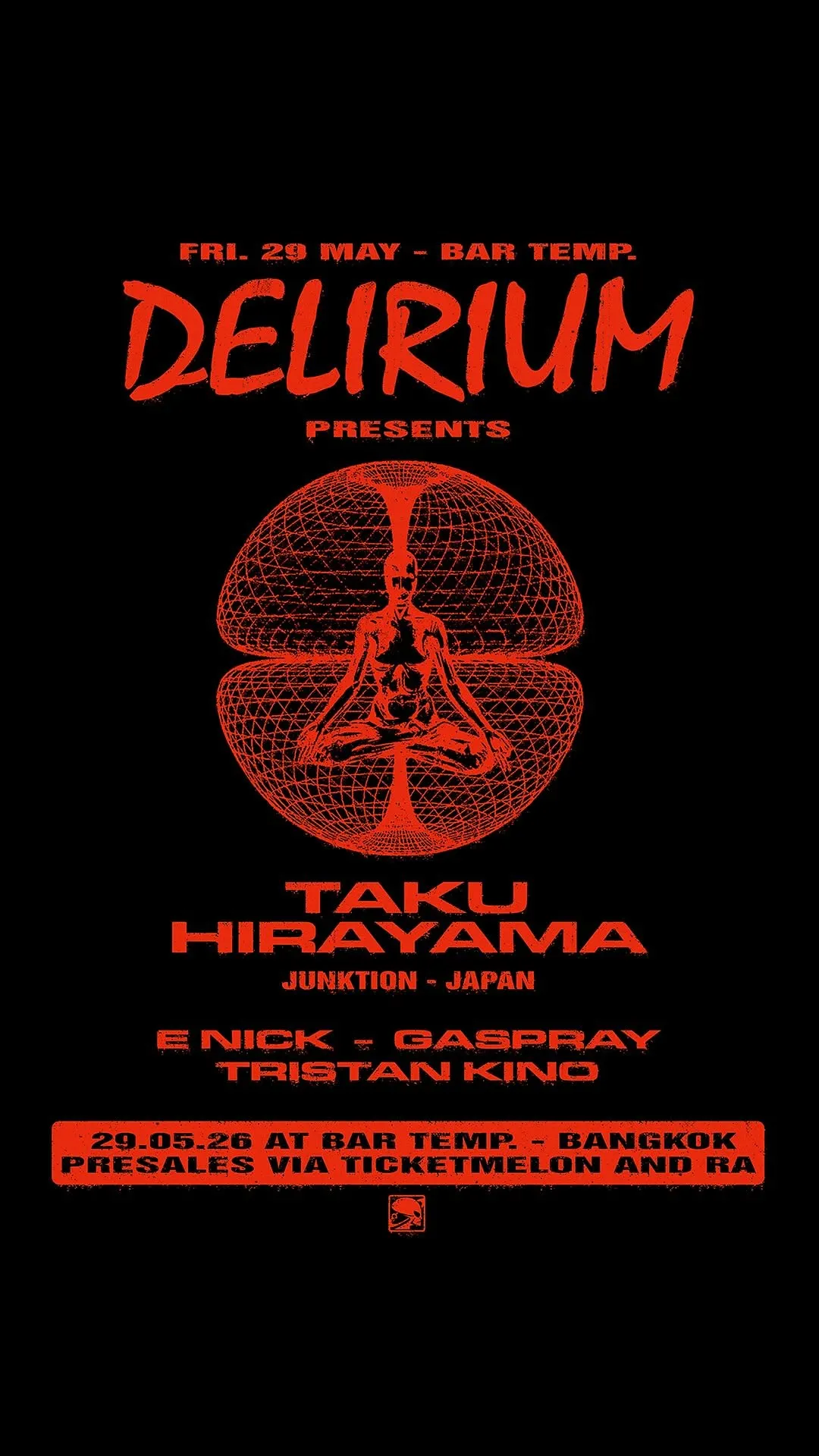Delirium Invites Taku Junktion