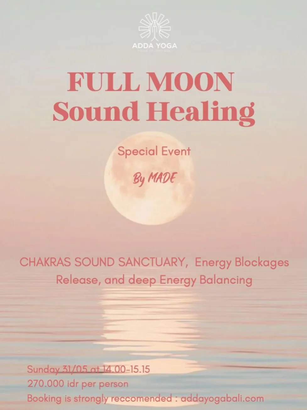 Full Moon Magic and Sound Healing