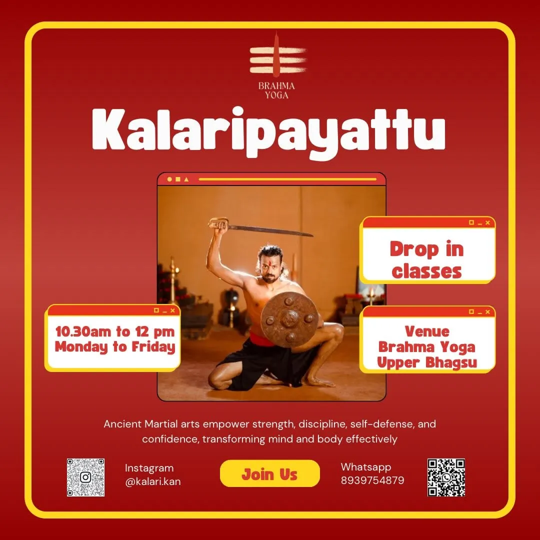 Kalaripayattu Drop-in Classes