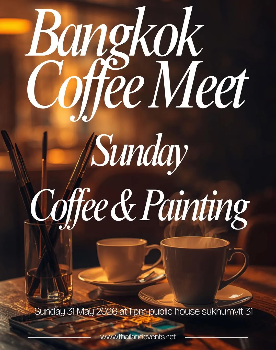 Coffee Meet and Painting