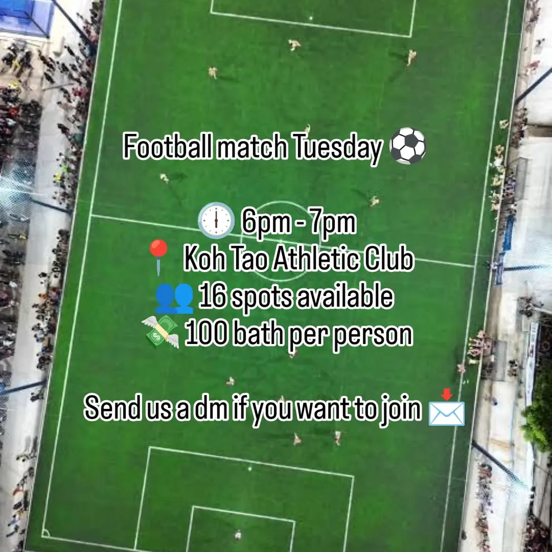 Football Night on Koh Tao