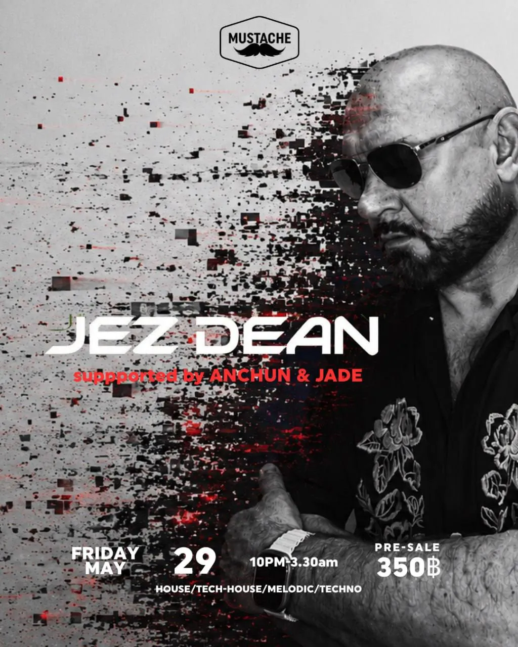 Jez Dean at Mustache