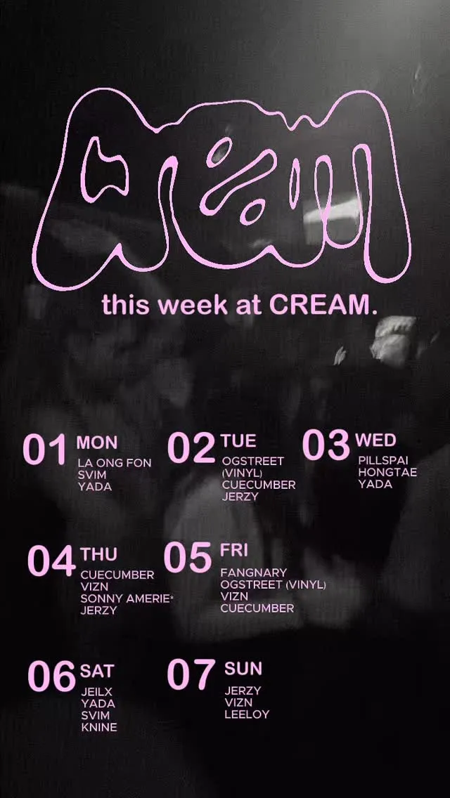 Cream Club DJ Night