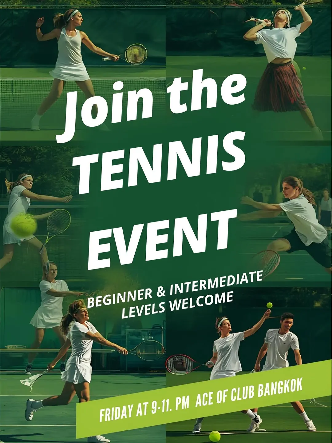 Bangkok Sport Clubs Tennis Night