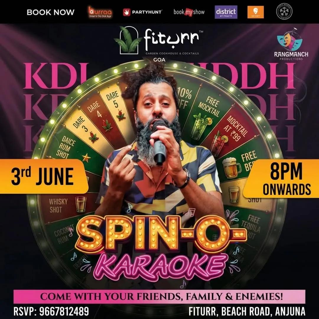 Spin-O-Karaoke with KDj Siddh