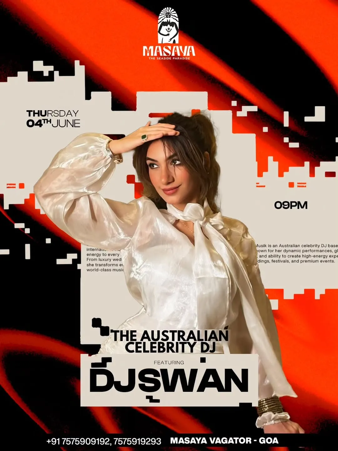 The Australian Celebrity DJ Swan