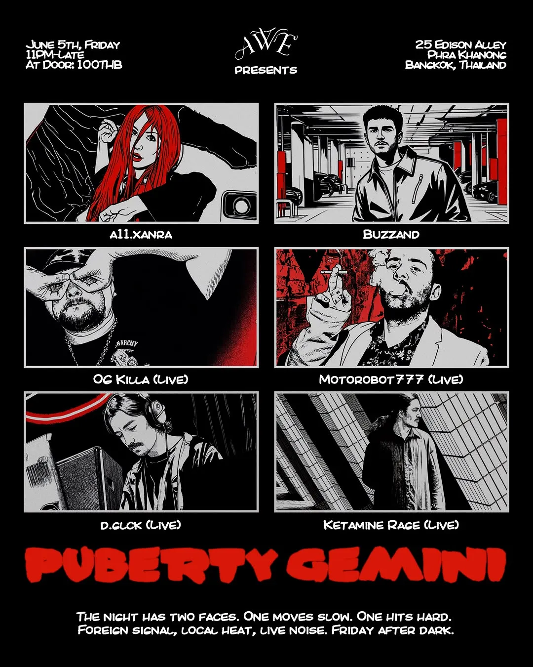 Puberty Gemini Birthday Night