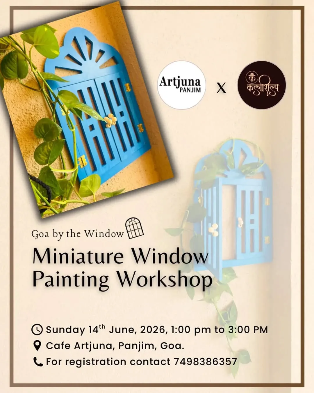 Miniature  Window Painting Workshop