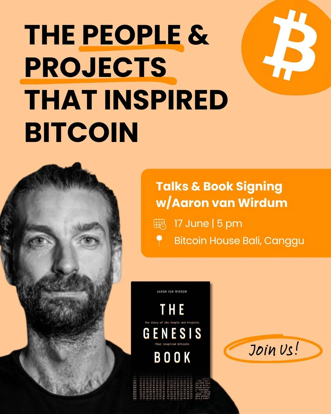 The Genesis Book Signing