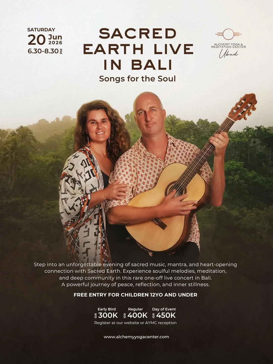 Sacred Earth Live in Ubud