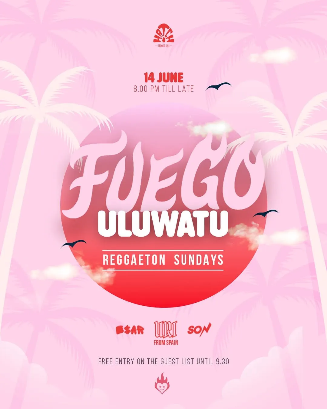 Full Reggaeton Fuego Latin Party