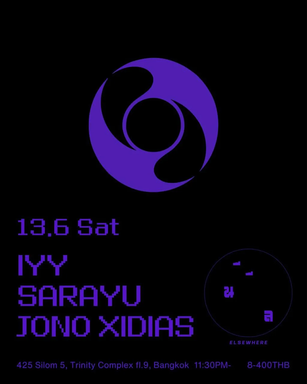 IYY, Sarayu, and Jono Xidias