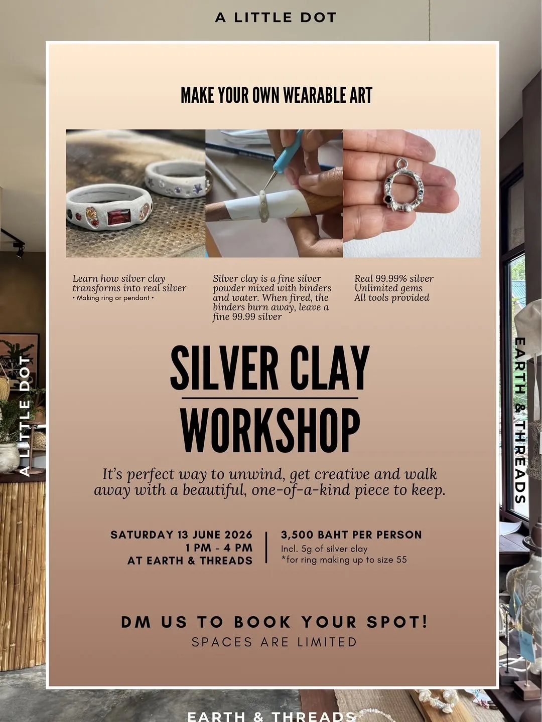 Silver Clay Jewelry Workshop