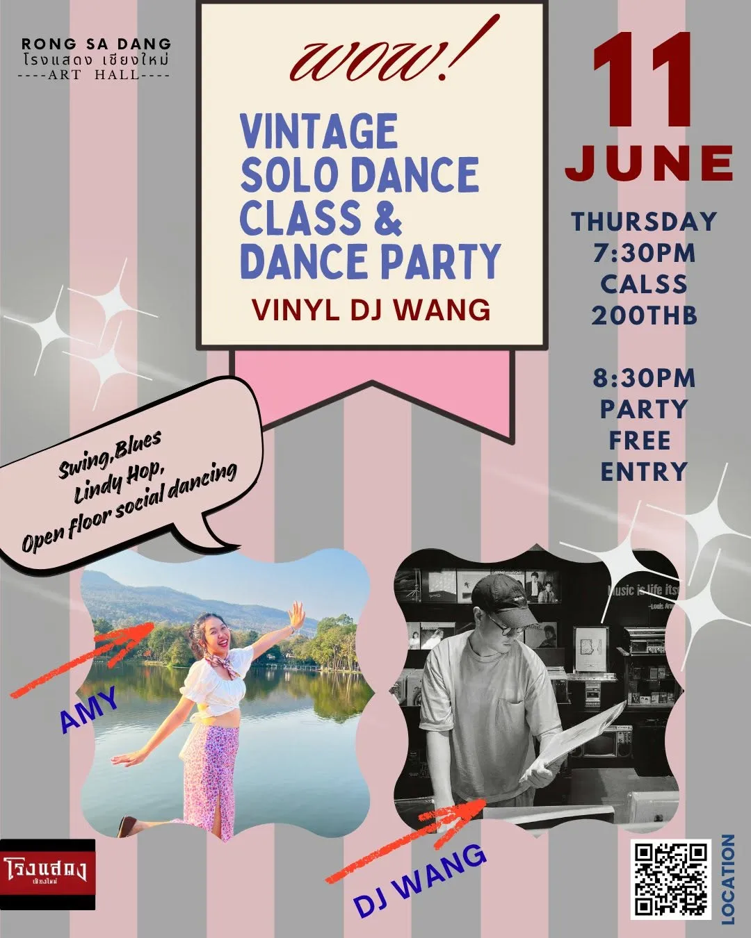Vintage Dance Class and Dance Night
