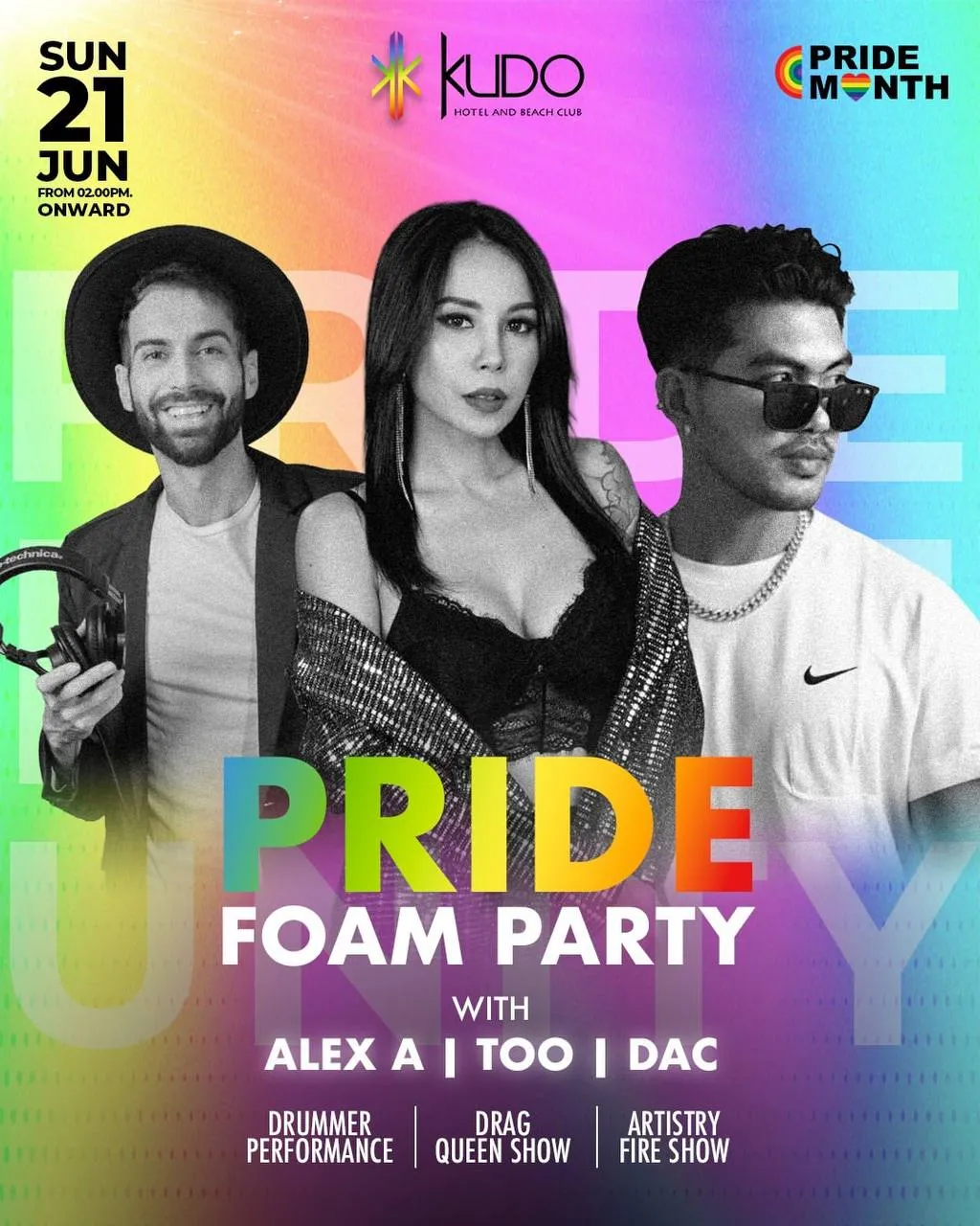 Pride Foam Party