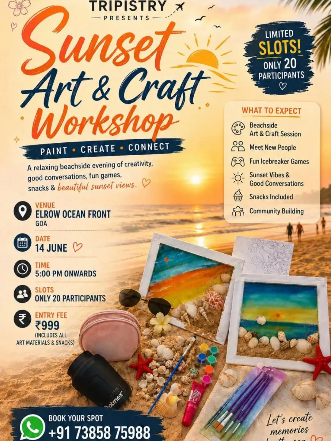 Sunset Art and Craft Workshop