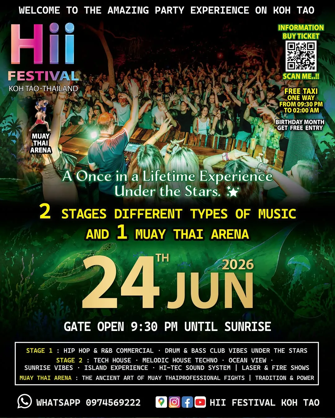 Hii Festival with 2 Stages