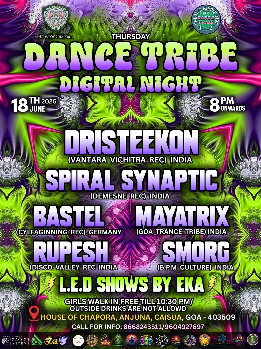 Dance Tribe Digital Night