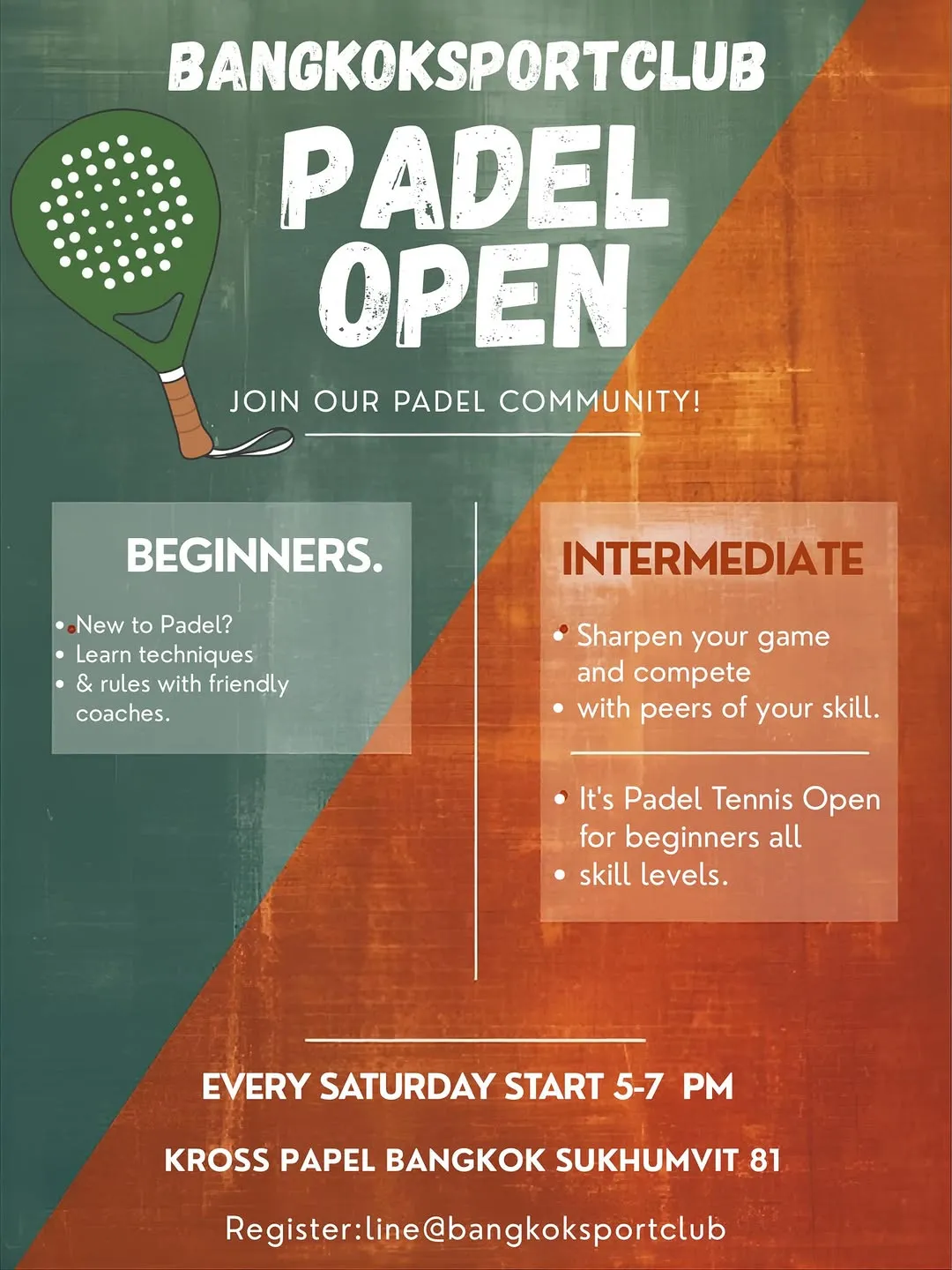 Bangkok Padel Social Session
