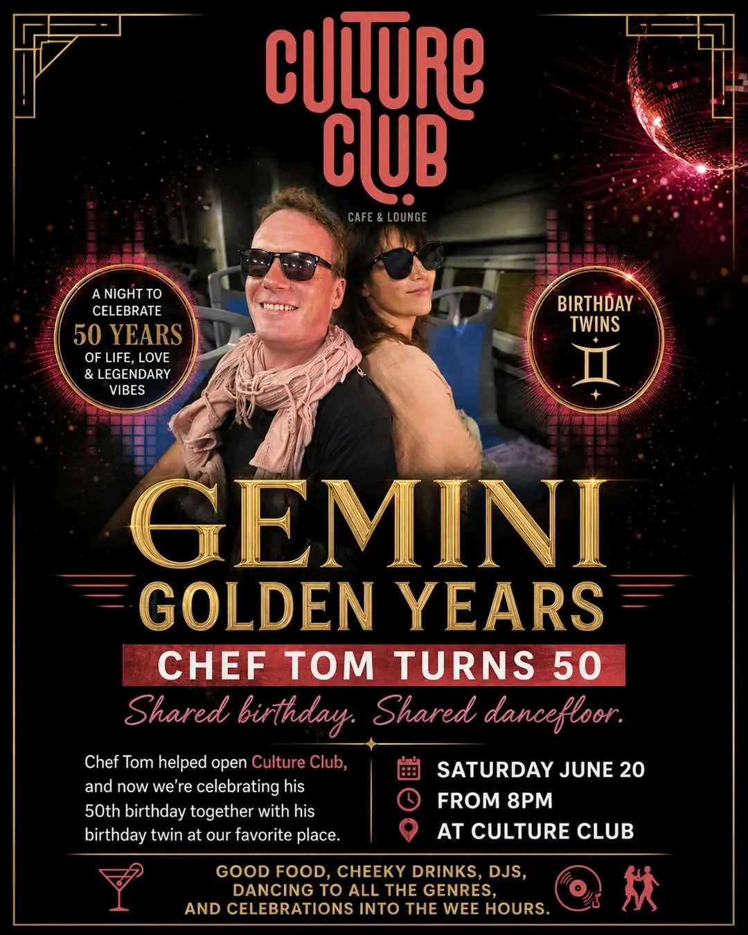 Chef Tom 50th Birthday Party