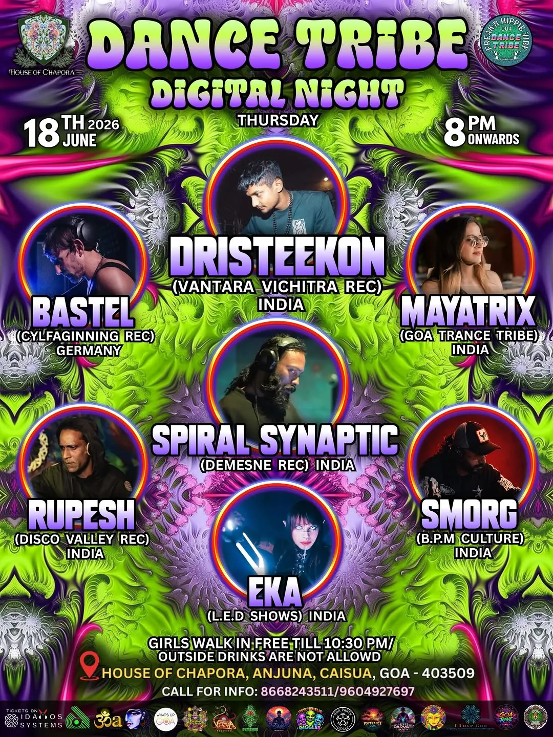 Dance Tribe Digital Night