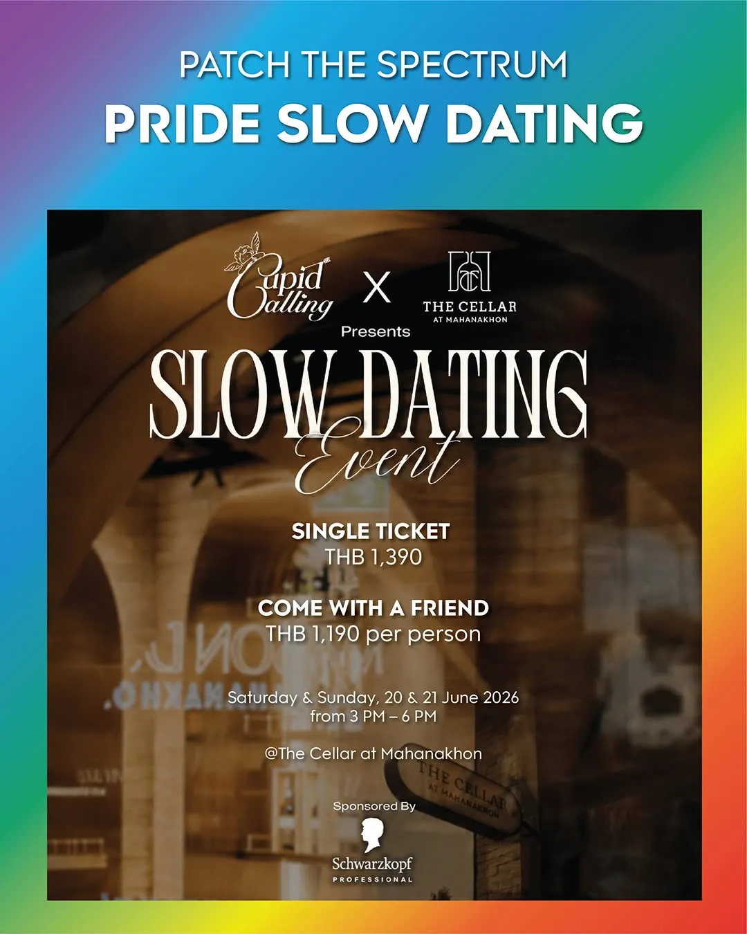Pride Slow Dating by Cupid Calling