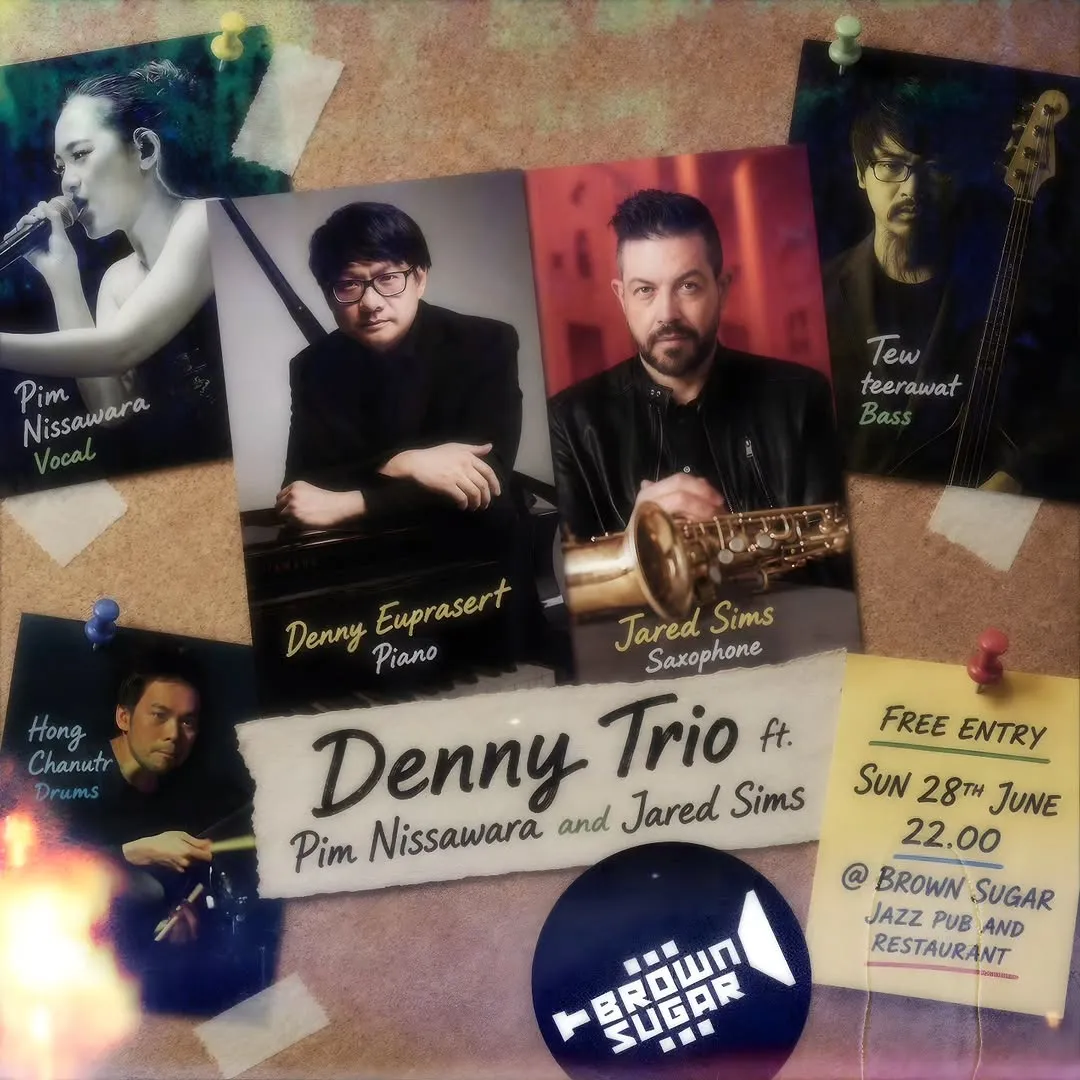 Denny Trio featuring Pim Nissawara and Jared Sims