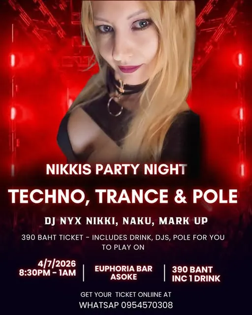 Techno Trance Pole Night